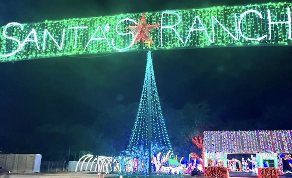 Santa's Ranch in New Braunfels, Texas. (Belle Edwards )