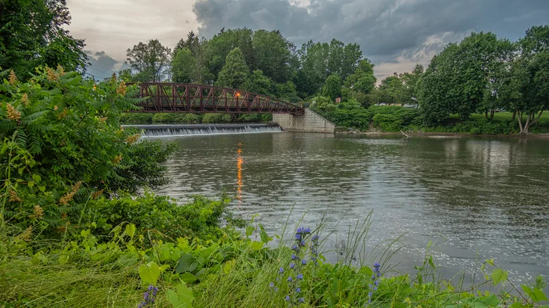 Waterway in Rome, New York