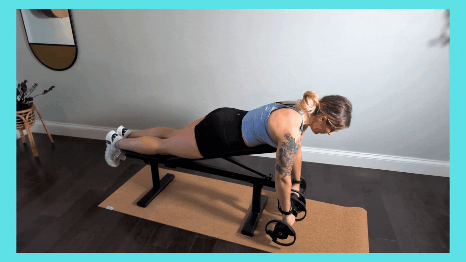 Target your upper back with the exercise that helps improve your posture. 